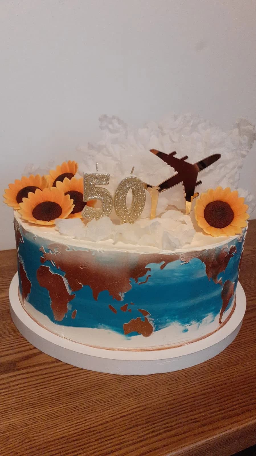 Tort urodzinowy na 50 lat